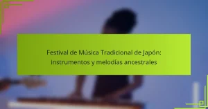 Festival de Música Tradicional de Japón: instrumentos y melodías ancestrales